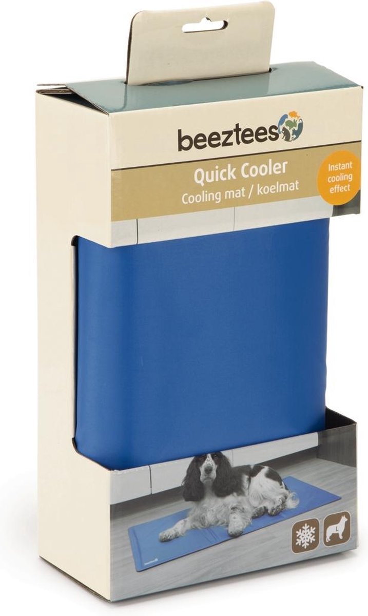 Beeztees Quick Cooler Izi Koelmat - Blauw - 90 x 50 cm