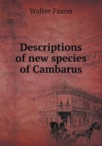 Descriptions of new species of Cambarus