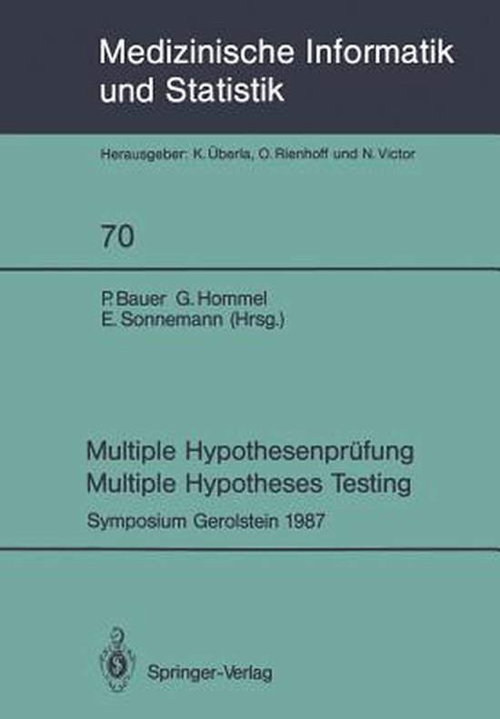 Multiple Hypothesenprüfung / Multiple Hypotheses Testing - cover