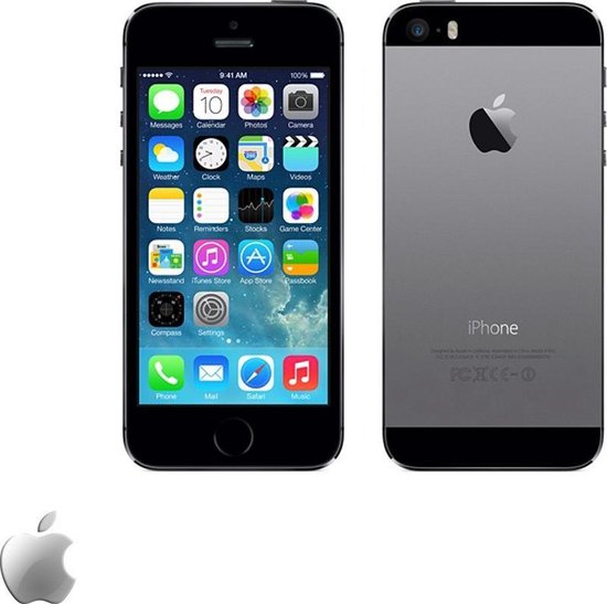 Besmetten eiland Een deel Apple iPhone 5s - 16GB - Zwart | bol.com