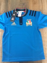 Adidas Italy Rugbyshirt maat 176