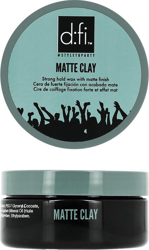 Revlon Professional - Matte Clay d:fi (Strong Hold Wax With Matte Finish)  75 g - 75.0g | bol.com