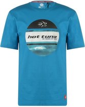Hot Tuna Printed T-Shirt - Maat S - Heren - Oceaan blauw