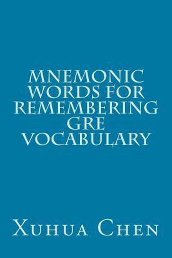 Mnemonic Words for Remembering GRE Vocabulary - cover
