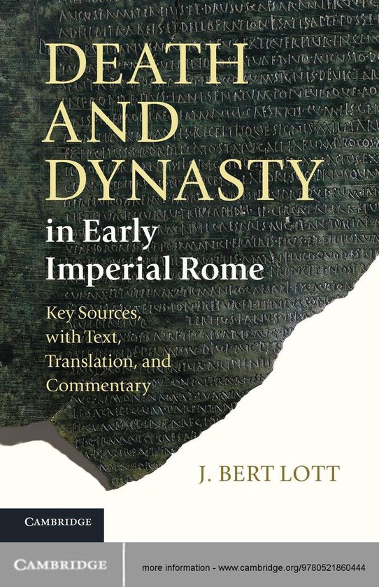 Death and Dynasty in Early Imperial Rome - cover