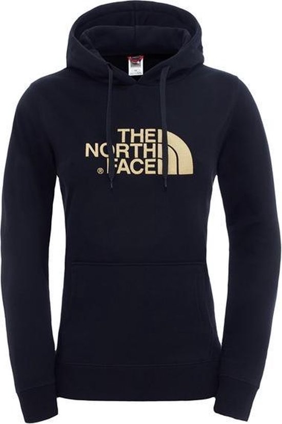 The North Face - Women Drew Peak Pull Hoodie - TNF Black Rose Gold | bol.com