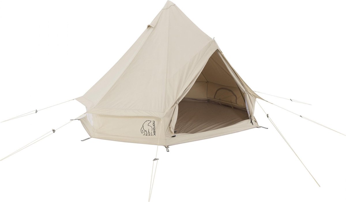 Nordisk Asgard 7.1 M² Tent Technical Cotton - Beige - 3 Persoons
