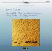 Cage: Sonata 13, Music for Marcel Duchamp, etc