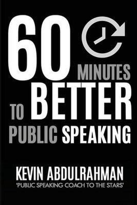 60 Minutes to Better Public Speaking - cover