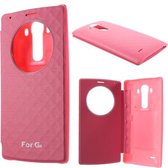iClone Smart Sview Flip cover LG G4 roze