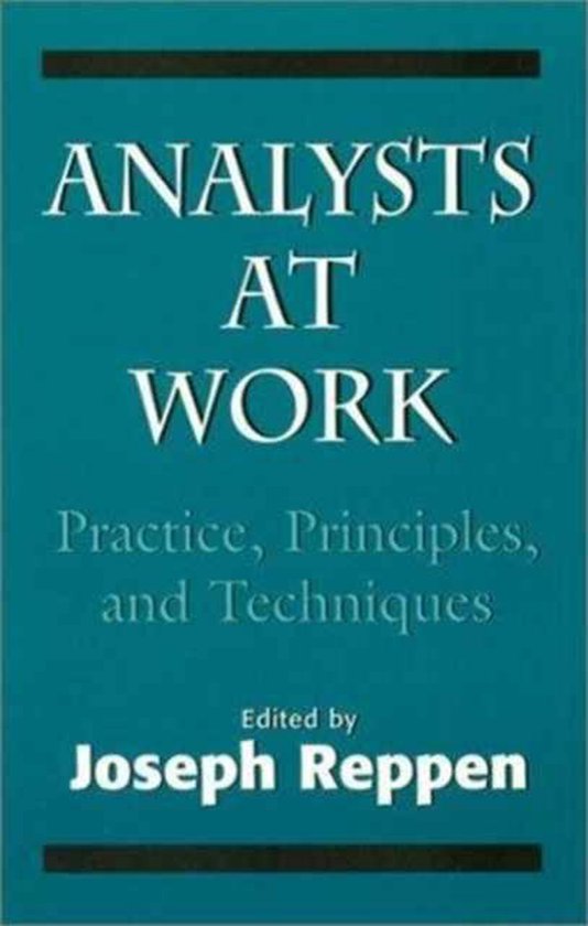 Analysts at Work - cover