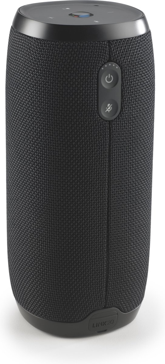 Gespecificeerd voertuig Uitdrukking JBL Link 20 Zwart - Draadloze Smart Speaker met Google Assistant | bol.com