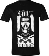 Batman v Superman - Gotham Demon Poster T-shirt - Zwart - S