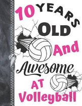 10 Years Old And Awesome At Volleyball