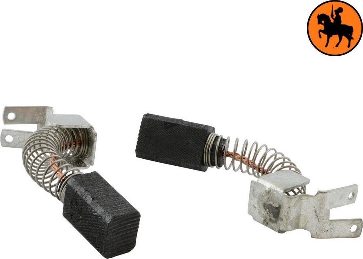 Koolborstelset voor Metabo Schuurmachine B 620/2S - 6,3x8x12mm - Vervangt 34301067