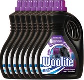 Woolite Zwart & Donker - 8 x 2 L - Wasmiddel - Voordeelverpakking