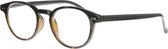 Icon Eyewear QCB003 Boston Leesbril +2.50 - Zwart, tortoise uitloop