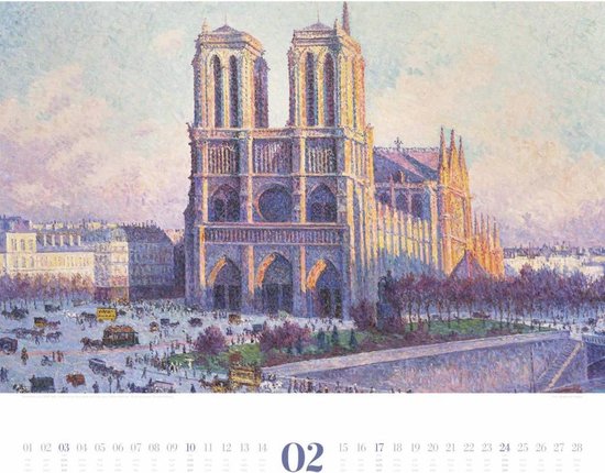 Parijs - Kunstenaarsogen Kalender 2019 - Ackermann®