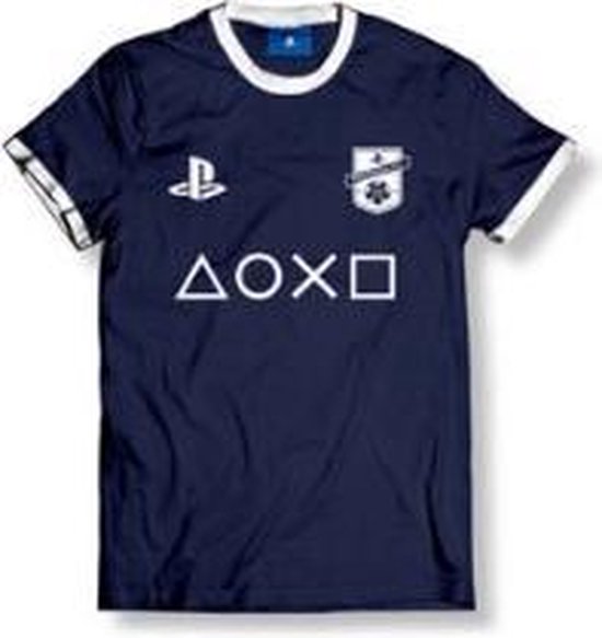 Playstation - FC Club Logo With Icons Men T-Shirt - Navy - Maat XL | bol.com