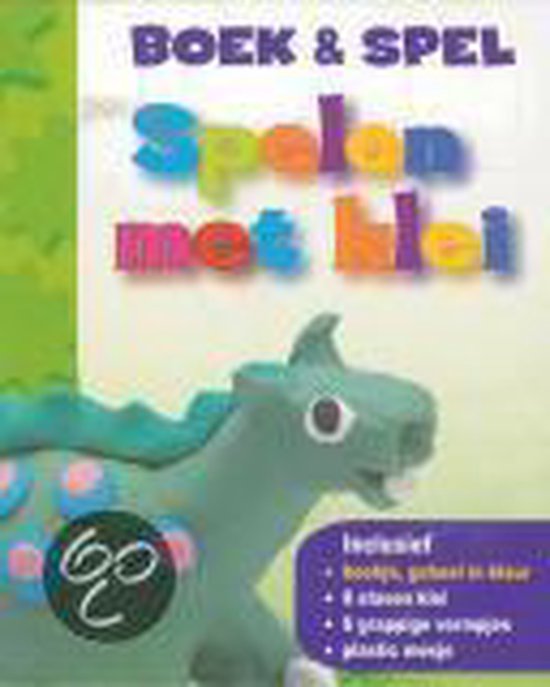 9781445473468 - Boek & spel Spelen met klei