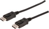 Digitus DisplayPort Aansluitkabel DisplayPort stekker, DisplayPort stekker 3.00 m Zwart AK-340100-030-S DisplayPort-kabel