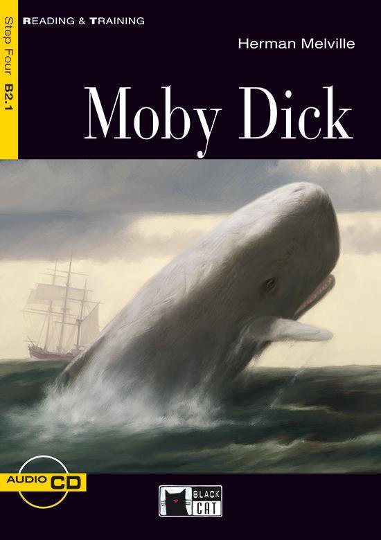 Reading & Training B2.1: Moby Dick book + audio CD - cover