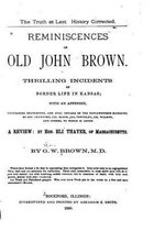 Reminiscences of Old John Brown