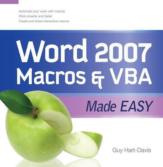 Word 2007 Macros & VBA Made Easy - cover