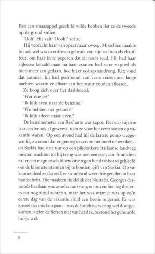 Een pagina uit een boek met tekst. De tekst is gedrukt in het Nederlands.