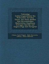 Volst Ndige Gelehrtengeschichte Des Weltweisen Auf Dem Thron