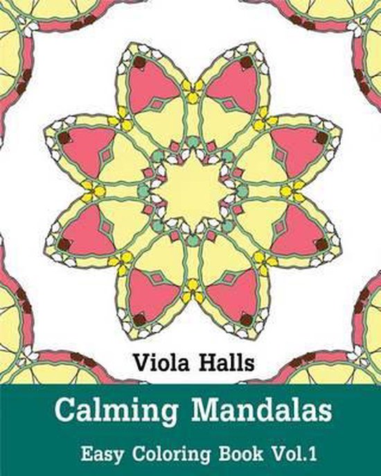 Easy Calming Mandala- Calming Mandalas - cover