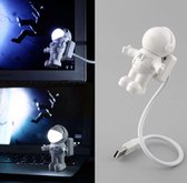 USB LED Lamp Astronaut (Flexibel) Laptop en PC - Nachtlampje - USB - Licht