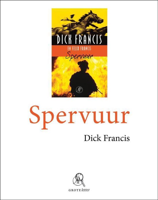 Cover van het boek 'Spervuur - grote letter / druk Heruitgave'