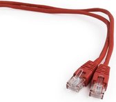 CablExpert PP12-1M/R - Netwerkkabel, UTP Cat5E, rood