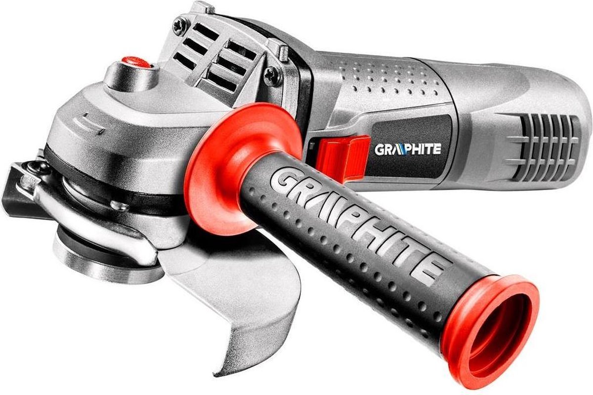 Graphite - Haakse Slijpmachine - 750W - 115mm Schijf - 12000rpm – foto 5