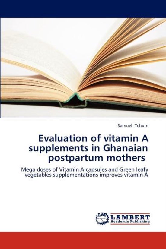 Foto: Evaluation of vitamin a supplements in ghanaian postpartum mothers