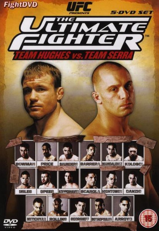 Cover van de film 'UFC - The Ultimate Fighter: Team Hughes vs. Team Serra ('