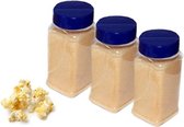 Popcornsuiker 3 x pot á 400 gram popcorn suiker