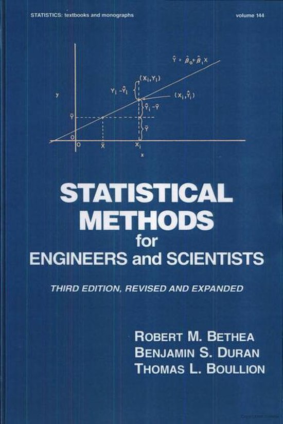 Statistics: A Series of Textbooks and Monographs - Statistic ... - cover