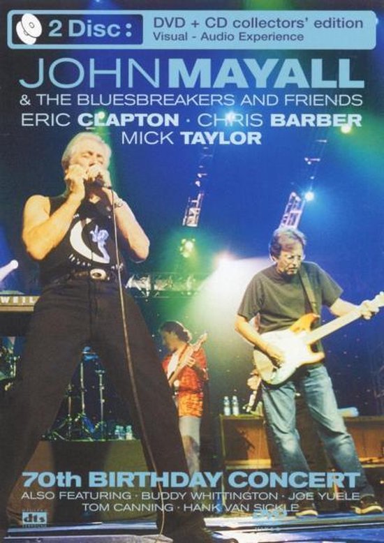 Cover van de film 'John Mayall - 70th Birthday Concert'