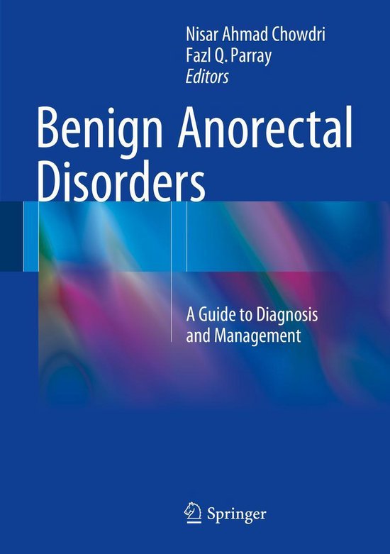 Benign Anorectal Disorders - cover