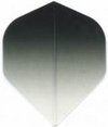 Afbeelding van het spelletje 5 sets (15 stuks) Ruthless R4X Standard Darts Flight Clear Black Top
