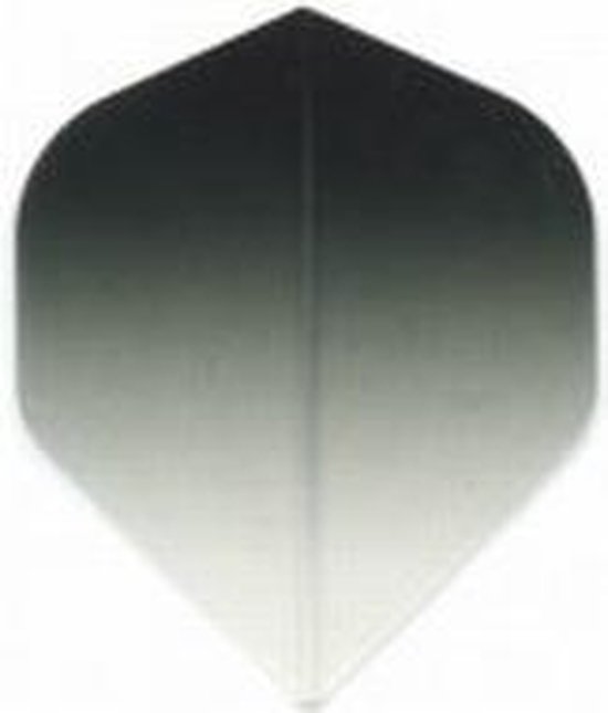 Afbeelding van het spel 5 sets (15 stuks) Ruthless R4X Standard Darts Flight Clear Black Top