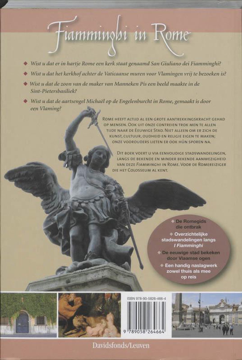 Fiamminghi in Rome - back cover
