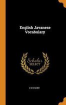 English Javanese Vocabulary