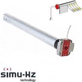 Simu T5 DMI Hz buismotor met geïntegreerde ontvanger en noodhandbediening - Kracht: 25 Nm