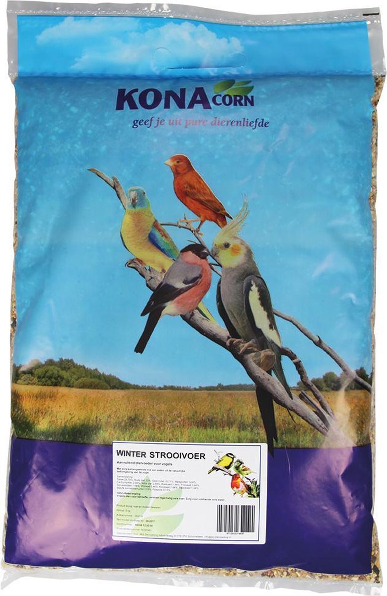Konacorn Winter Strooivoer Tuinvogels - 2 x 5 KG
