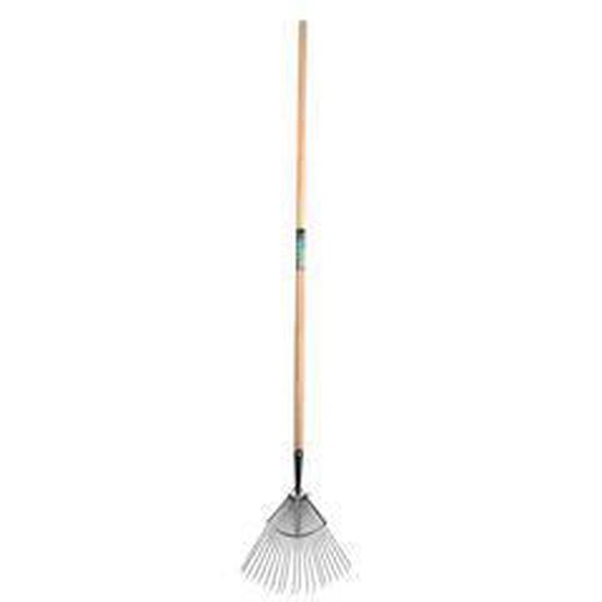 Gazonhark PROF 20tds rond, met steel 160cm. van GAZ — afbeelding 4