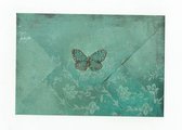 Luxe Gekleurde Enveloppen - 200 stuks - Blauw / groen / vlinder - B6 - 175X120 mm - 100grms - 2 X 100 enveloppen