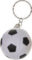 Lg-imports Sleutelhanger Voetbal Wit 4 Cm